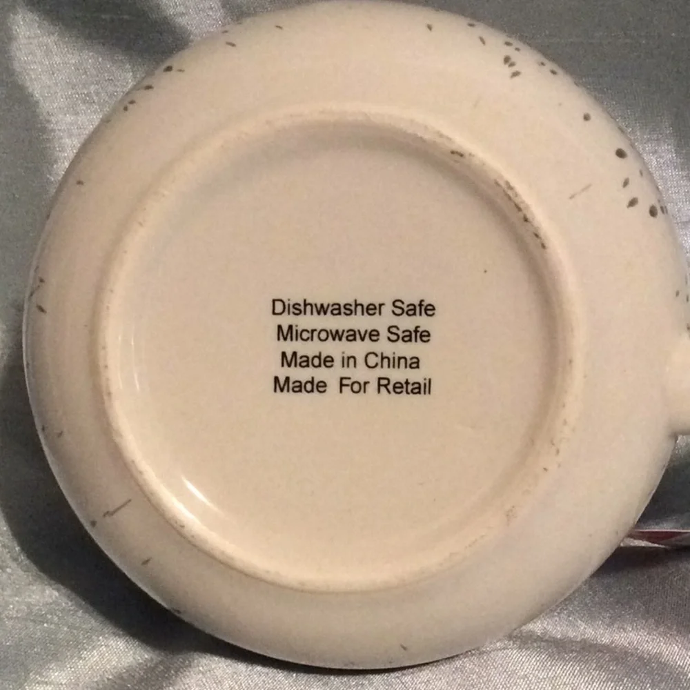 Speckle Large Ceramic Mug, Dishwasher/Microwave OK